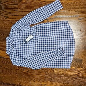 NWT vineyard vines button down short size M(12-14)